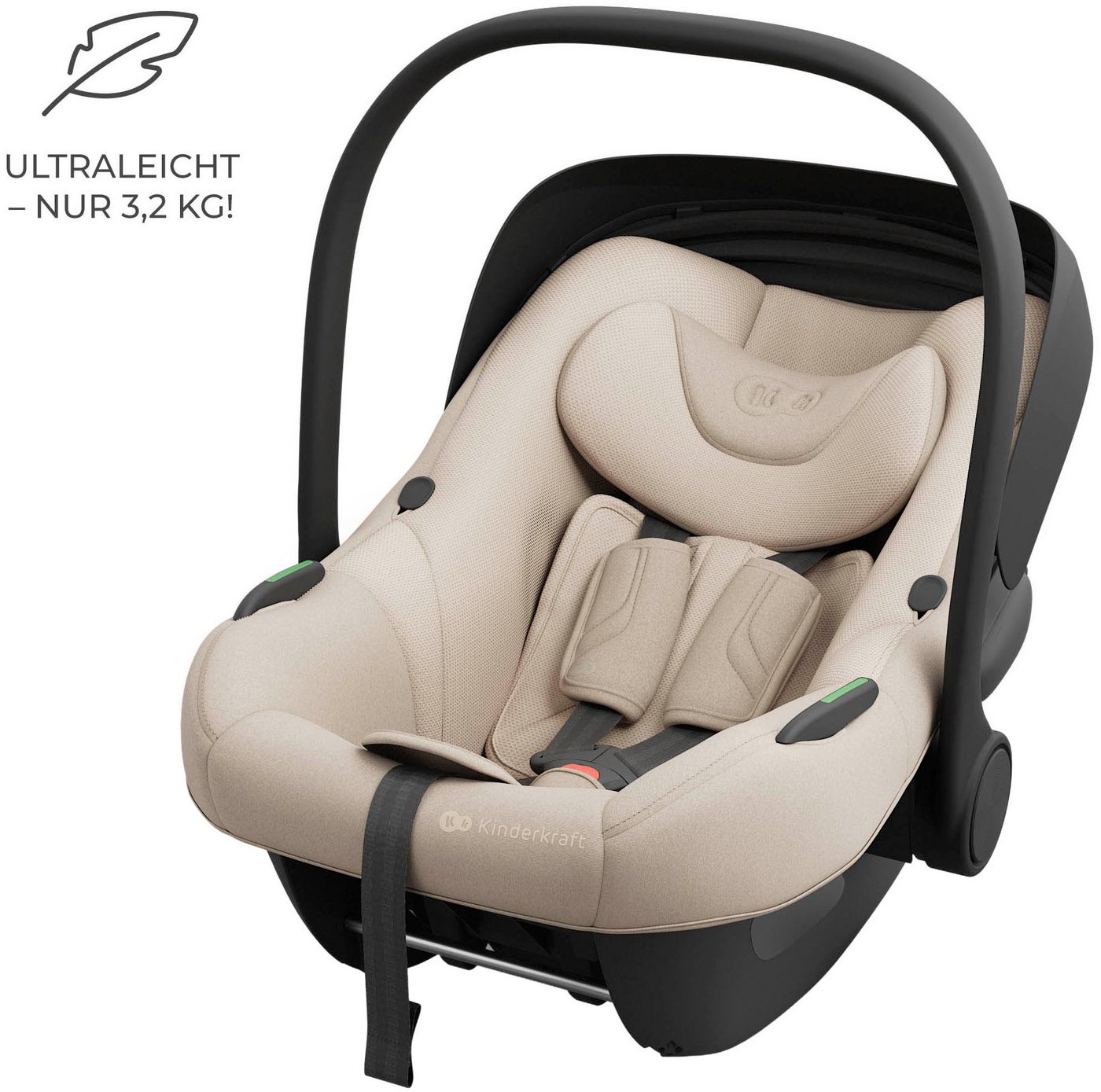 Kinderkraft Babyschale I-LITE mit ENDURA SAFE FX Basis, ab: Geburt, bis: 15 Monaten, ab: 40 cm, bis: 87 cm Bild 2