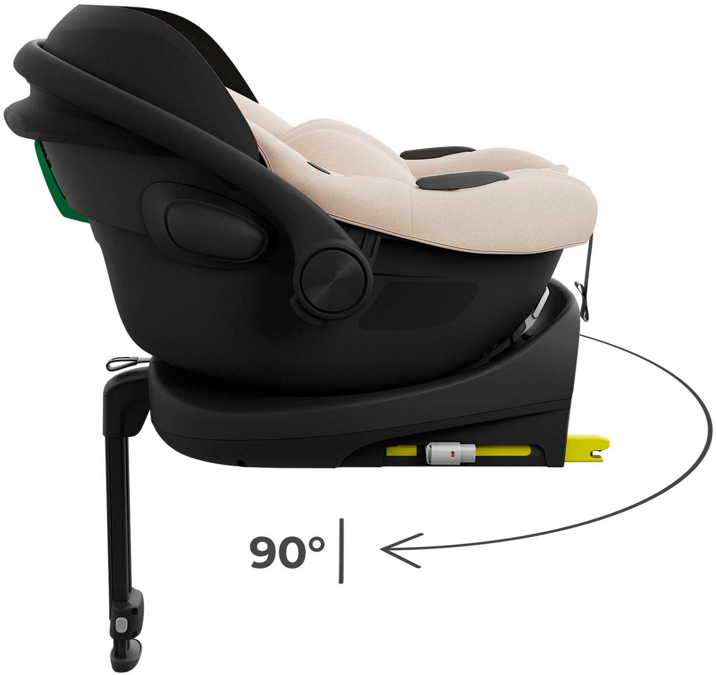 Kinderkraft Babyschale I-LITE mit ENDURA SAFE FX Basis, ab: Geburt, bis: 15 Monaten, ab: 40 cm, bis: 87 cm Bild 4