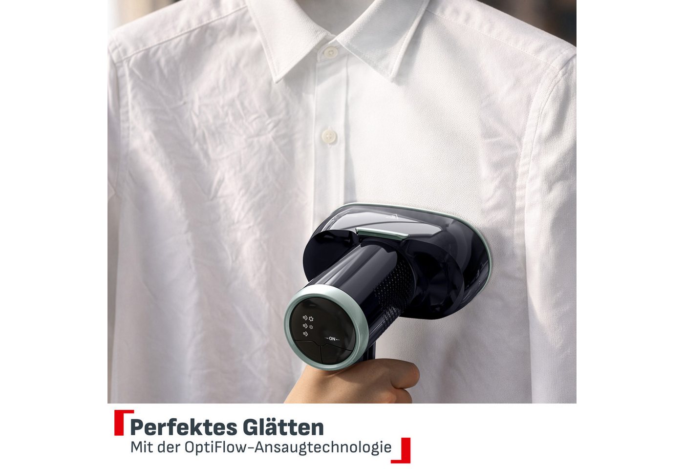 Tefal Dampfglätter AeroSteam S 150 mit Ansaugfunktion, perfekte Faltenentfernung, 1300 W Bild 3