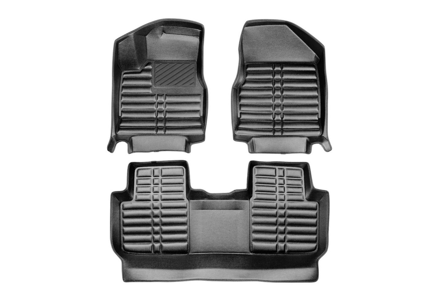 fussmattenprofi.com Auto-Fußmatte 5D Premium Auto Fussmatten für Aiways U5 2019-2024 (1 St), für Aiways Aiways U5 Bild 2