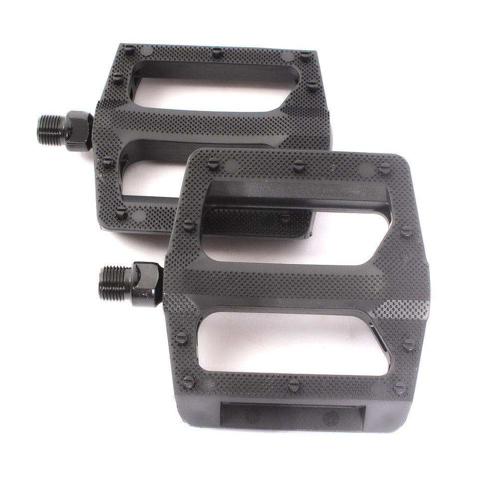 KHEbikes Fahrradpedale KHE PRISM BMX Pedale 9/16" PVC schwarz leicht 308 g (Passend für 3-teilige Kurbeln) Bild 3