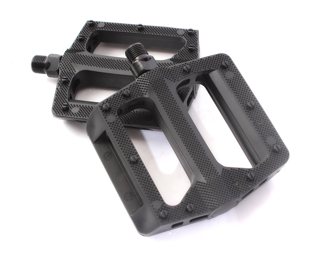 KHEbikes Fahrradpedale KHE PRISM BMX Pedale 9/16" PVC schwarz leicht 308 g (Passend für 3-teilige Kurbeln) Bild 4