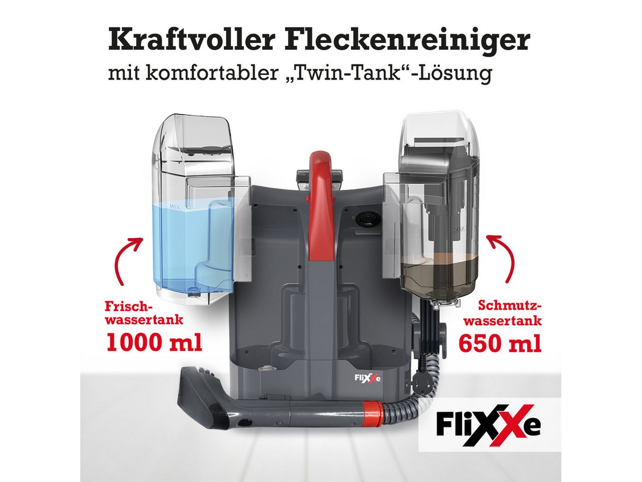 FliXXe Nass-Trocken-Sauger Spot Cleaner C17, 330 W Bild 2