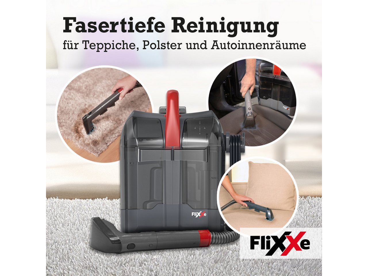 FliXXe Nass-Trocken-Sauger Spot Cleaner C17, 330 W Bild 5