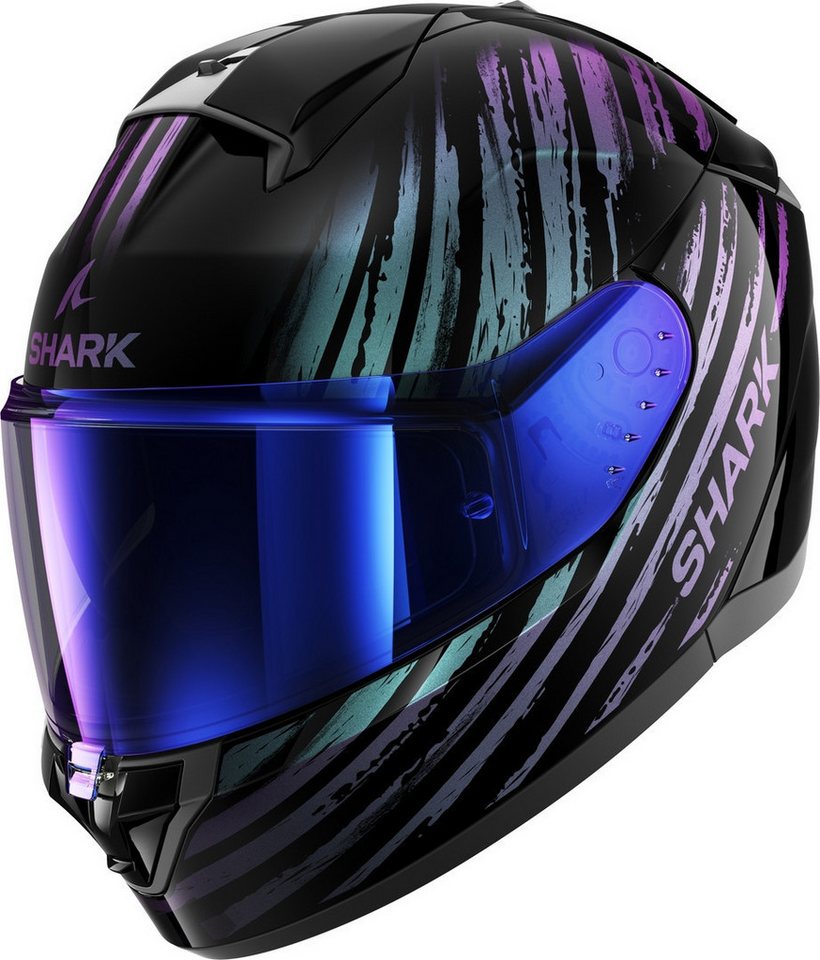 Shark Motorradhelm Ridill 2 Assya Helm, Vorbereitet Für Kommunikationssystem,integriertes Sonnenvisier Bild 3