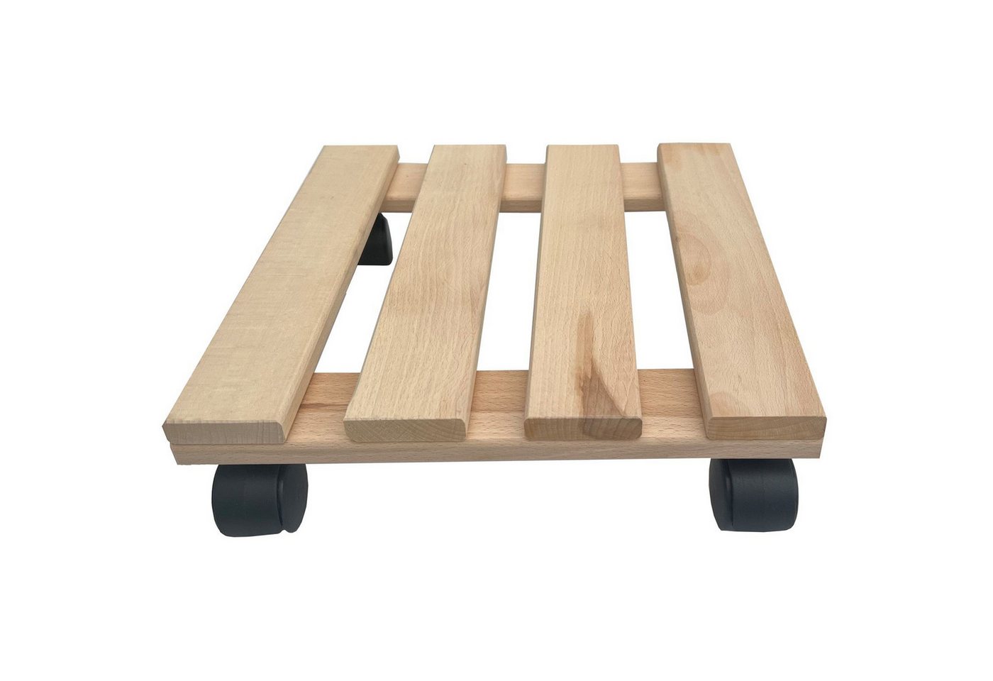 Hossi's Wholesale Pflanzenroller 4x Pflanzenroller Eckig 30cm 120 kg Blumentopf Untersetzer Rollbrett Bild 5