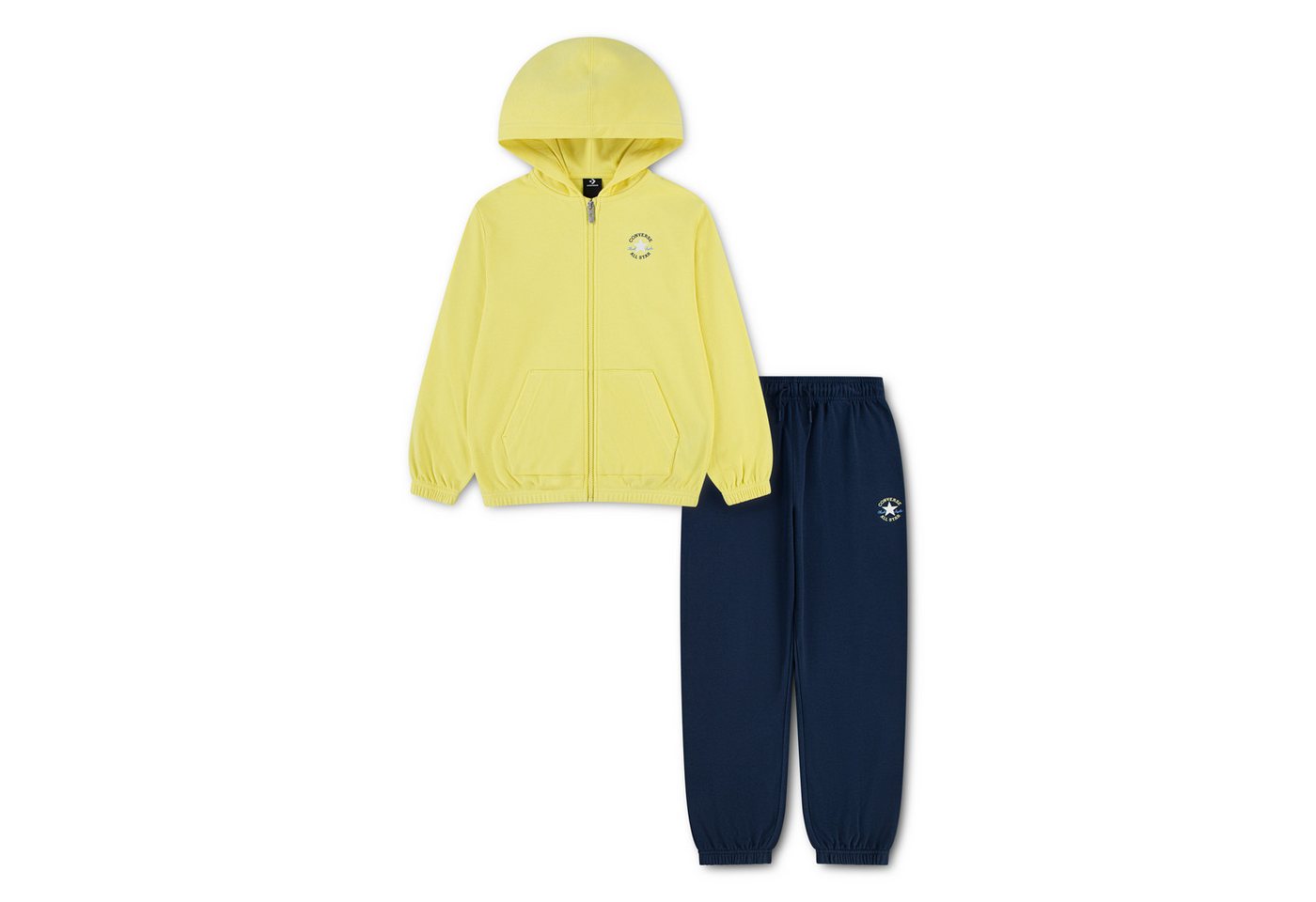 Converse Jogginganzug CNVB VARCITY DCTP JOGGER SET, mit durchgehendem Reißverschluss, zweiteiliges Set Bild 3