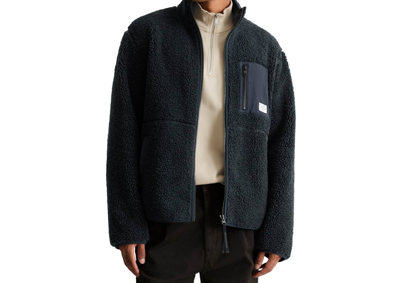 Marc O'Polo DENIM Outdoorjacke Herren Übergangsjacke 1er Pack Polyester Bild 3