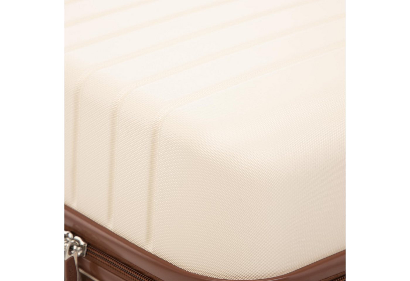 YONSLY Handgepäckkoffer Reisekoffer Trolley Rollkoffer Gepäckset Hartschale für Reisen, 4 Rollen, mit 360° Rollen, Zahlenschloss, ABS-Hartschale und Gummigriff Bild 4