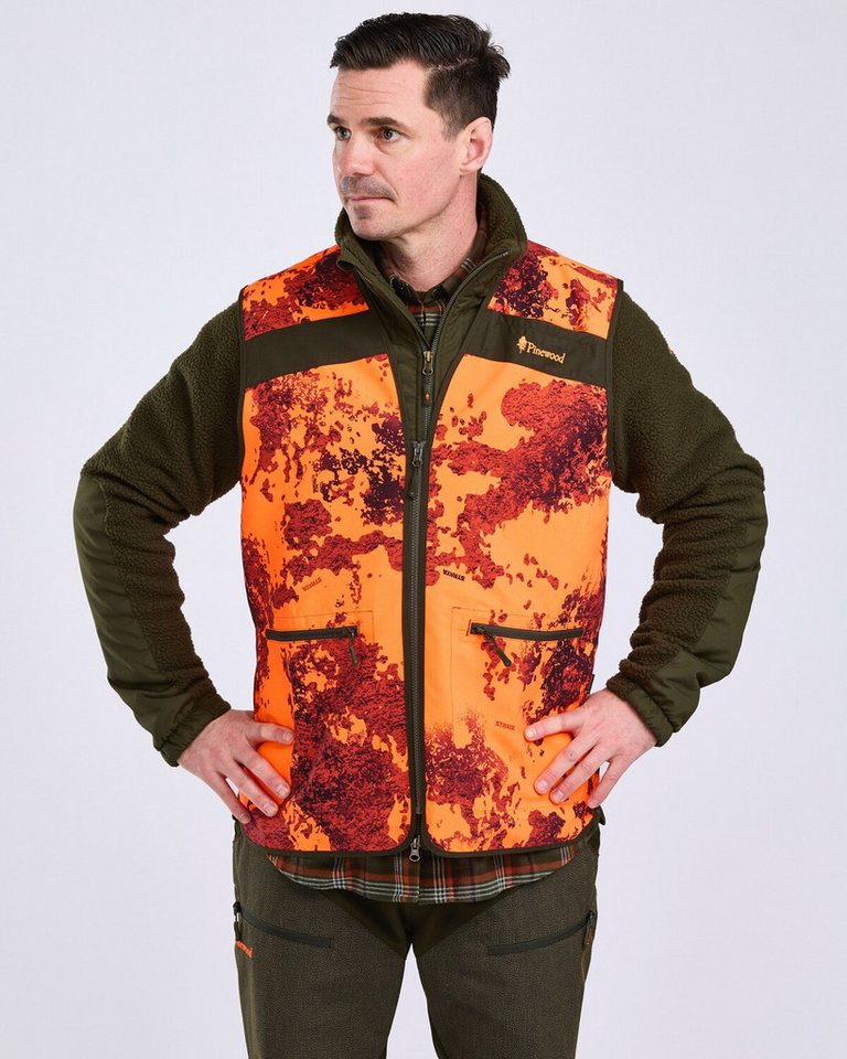 Pinewood Jagdweste Signalweste Hunters Camou Bild 5