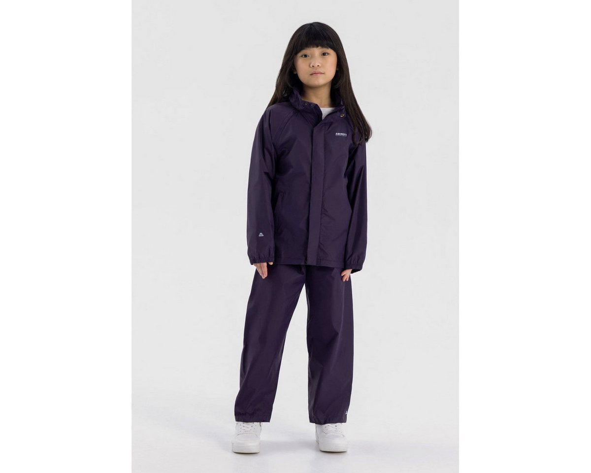 MINOTI Regenhose für Mädchen zum Überziehen verstellbarer Saum Bild 4