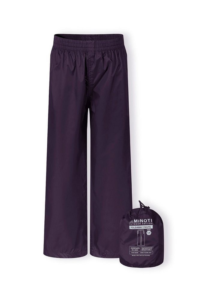 MINOTI Regenhose für Mädchen zum Überziehen verstellbarer Saum Bild 5