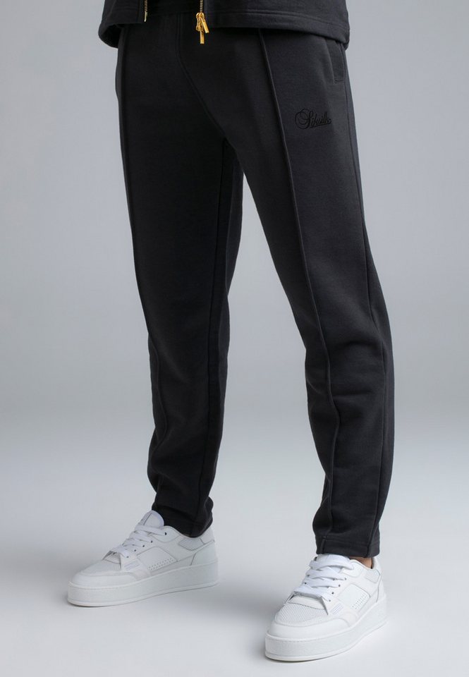 Siksilk Jogger Pants SikSilk Herren Schwarz Smart Joggers Bild 2
