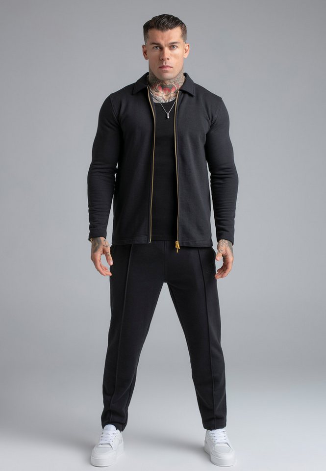 Siksilk Jogger Pants SikSilk Herren Schwarz Smart Joggers Bild 5
