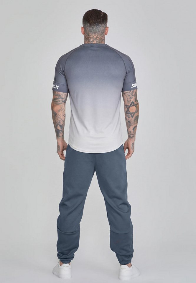 Siksilk Jogger Pants SikSilk Herren Grau Tapered Joggers Bild 5