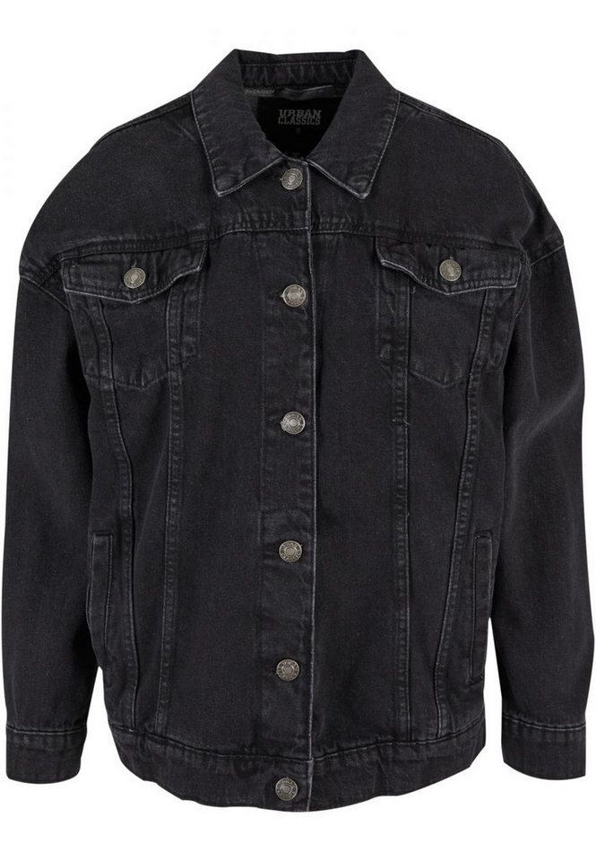 URBAN CLASSICS Outdoorjacke Ladies Oversized 90s Denim Jacket Damen Jeansjacke Bild 2