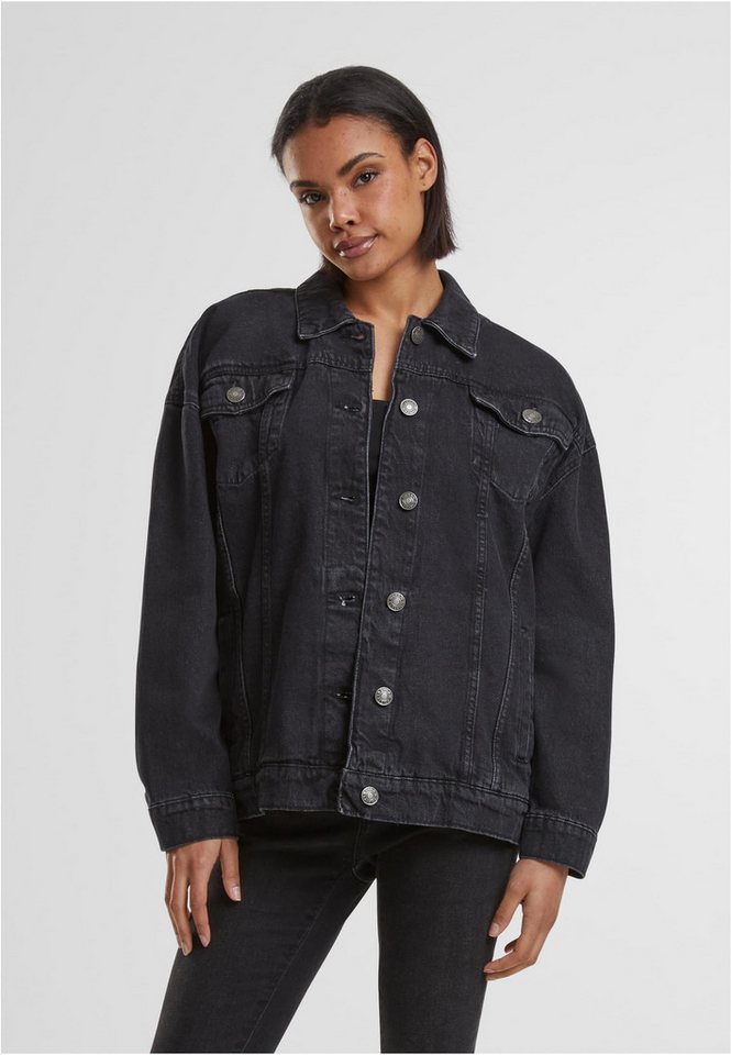 URBAN CLASSICS Outdoorjacke Ladies Oversized 90s Denim Jacket Damen Jeansjacke Bild 5