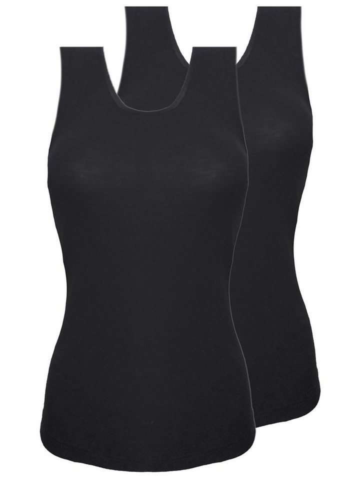 Sangora Thermounterhemd 2er Sparpack Damen Achselhemd Wolle (Spar-Set, 2-St) Bild 3