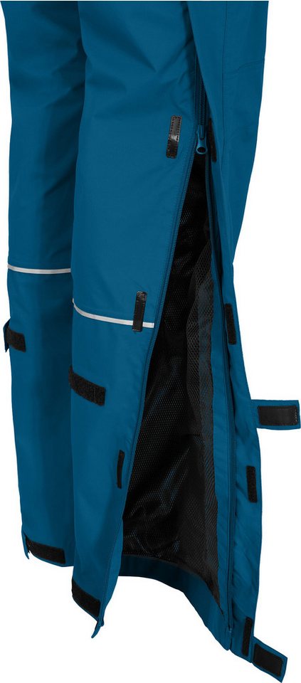 Bergson Regenhose LYNDE COMFORT Damen Regenhose, Netzfutter, 12000 mm Wassersäule, Kurzgrößen, Saphir