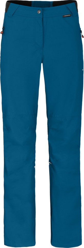 Bergson Regenhose LYNDE COMFORT Damen Regenhose, Netzfutter, 12000 mm Wassersäule, Kurzgrößen, Saphir Bild 3