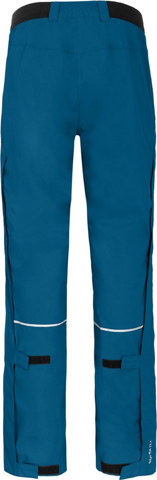 Bergson Regenhose LYNDE COMFORT Damen Regenhose, Netzfutter, 12000 mm Wassersäule, Kurzgrößen, Saphir Bild 4