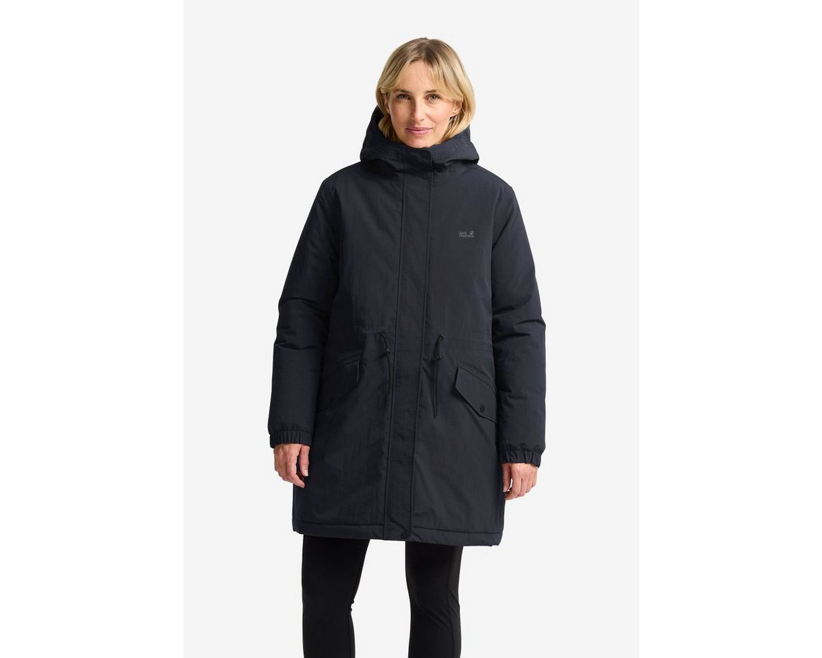 Jack Wolfskin Outdoorjacke Chilly Frost Parka W Wasserdichter Wintermantel mit isolierender TEXATHERM CORE Füllung Bild 2