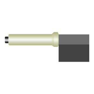 schweisskraft Reinigungsstempel 30° Kohle seitlich gebohrt