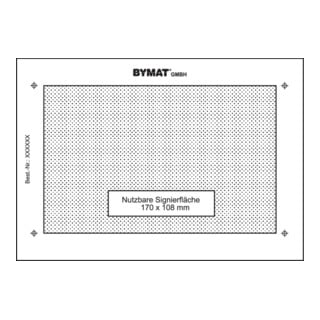 schweisskraft Langzeitschablone DIN A5 170 x 108mm ungerahmt