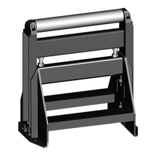 metallkraft Rollenbock 620mm höhenverstellbar Stützlast 1t
