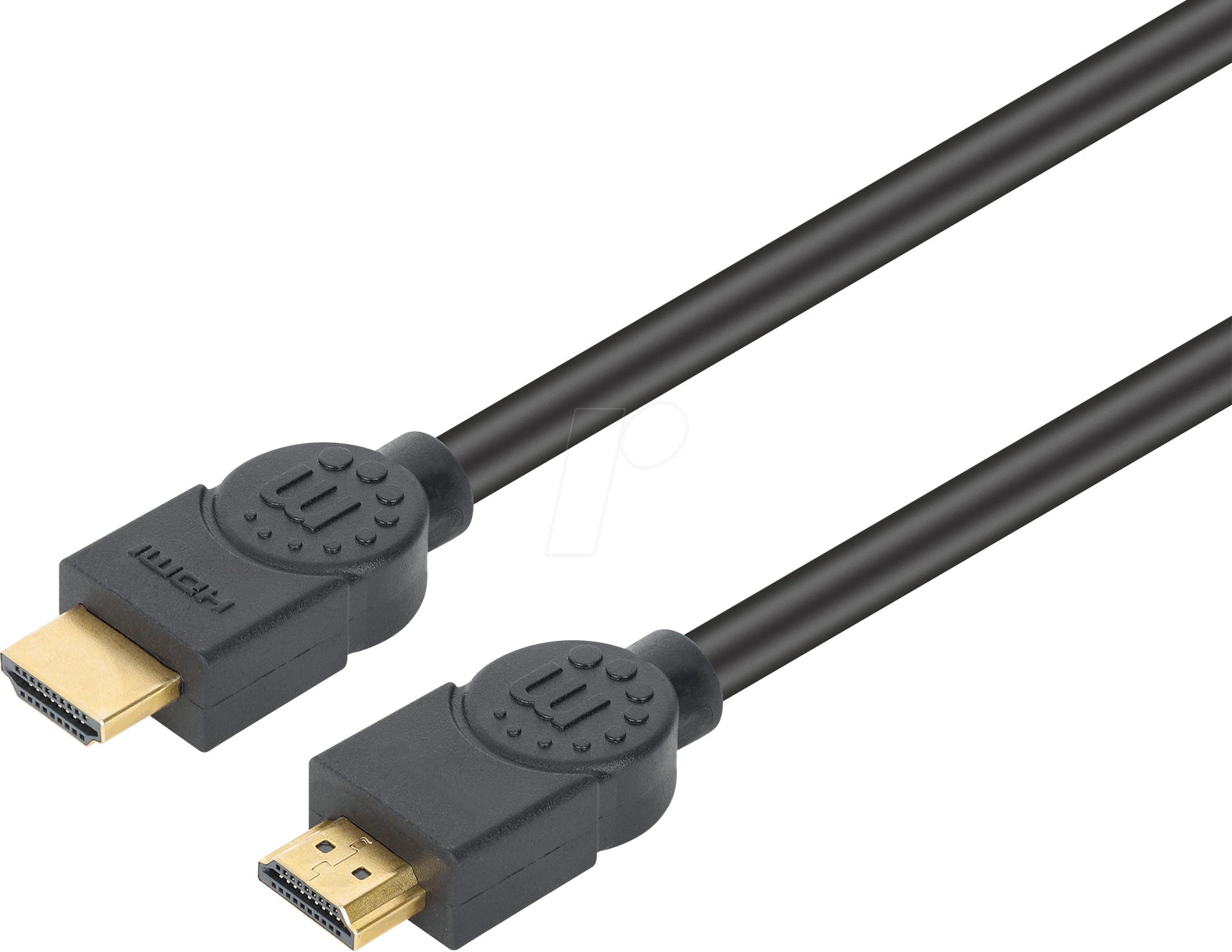 MANHATTAN 356978 - Ultra High Speed HDMI Kabel 18 GBit/s 4K 60 Hz schwarz 5 m