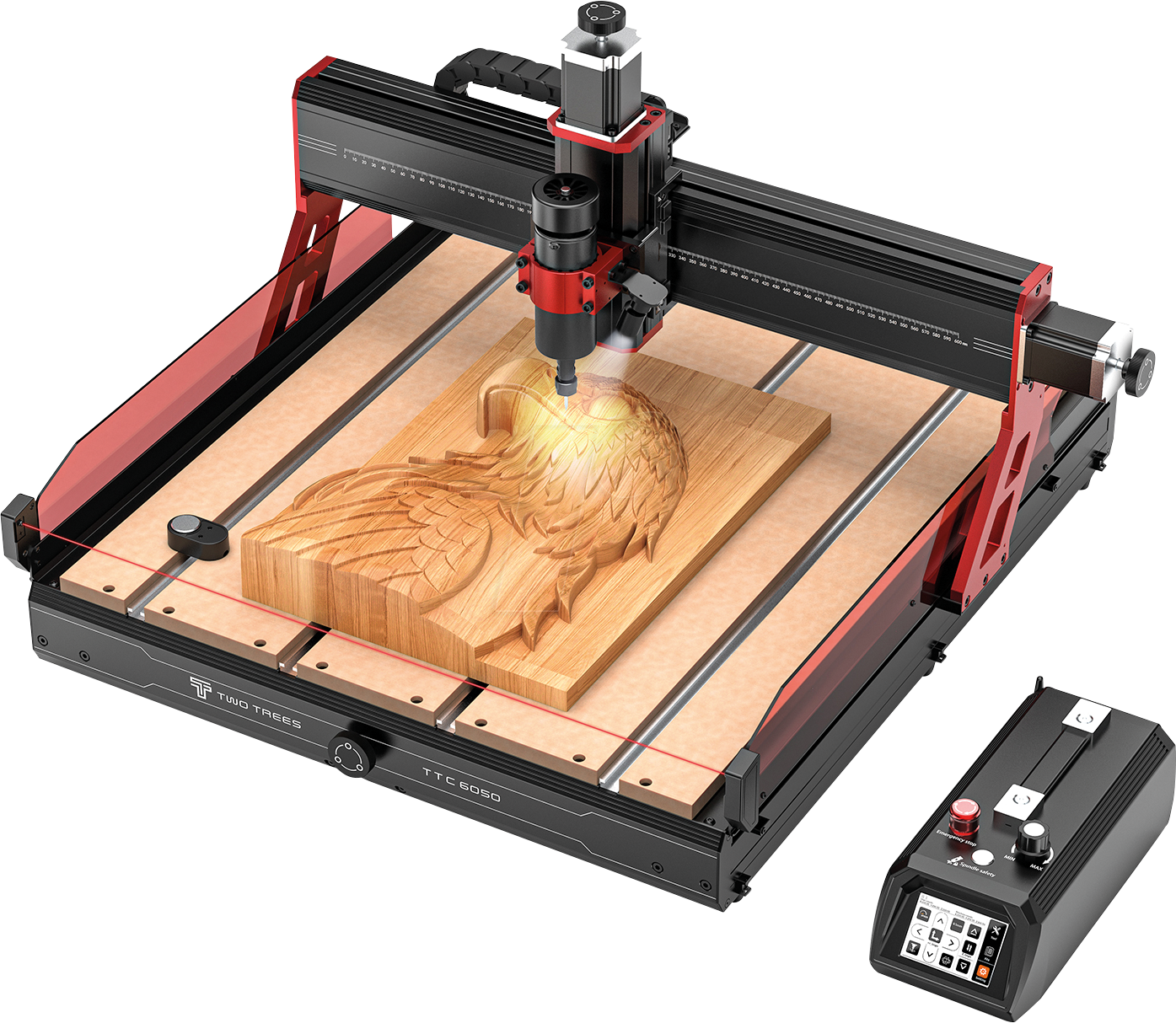 TT TTC-6050 - CNC-Fräsmaschine, 600 x 500 x 100 mm