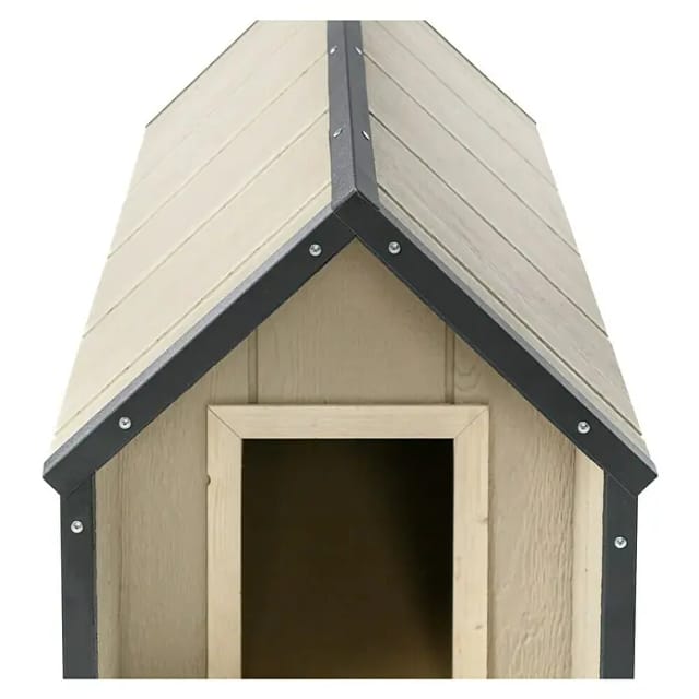Timbela - Lp Smartside Hundehütte - Holz-hundehütte Für Mittelgroße Hunderassen, Für Den Außenbereich, 57 X 95 X H68 Cm, Größe M M971-1
