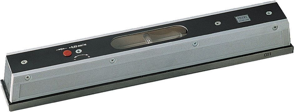 Vogel Lineare Wasserwaage, 200 Mm Lang, Empfindlichkeit Von 0,05 Mm.