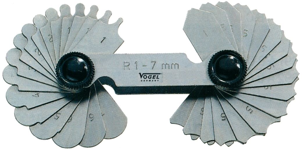 Vogel Radio-manometer-set, 17 Edelstahlklingen, Robust Und Langlebig.