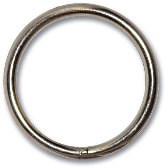 Avl Geschweißter Rundring 5x40 Mm Verzinkt