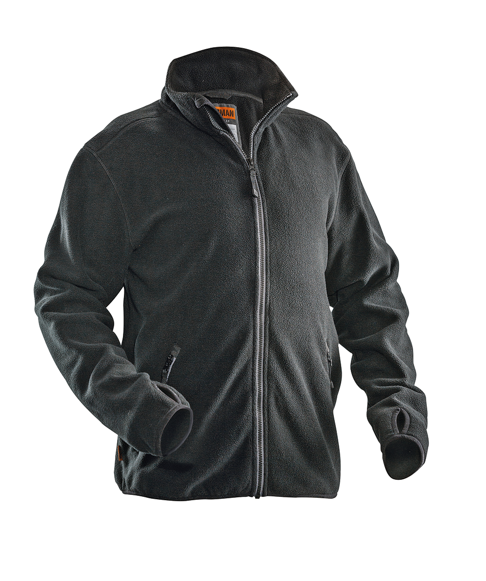 Jobman Fleecejacke 5501 Schwarz Größe S
