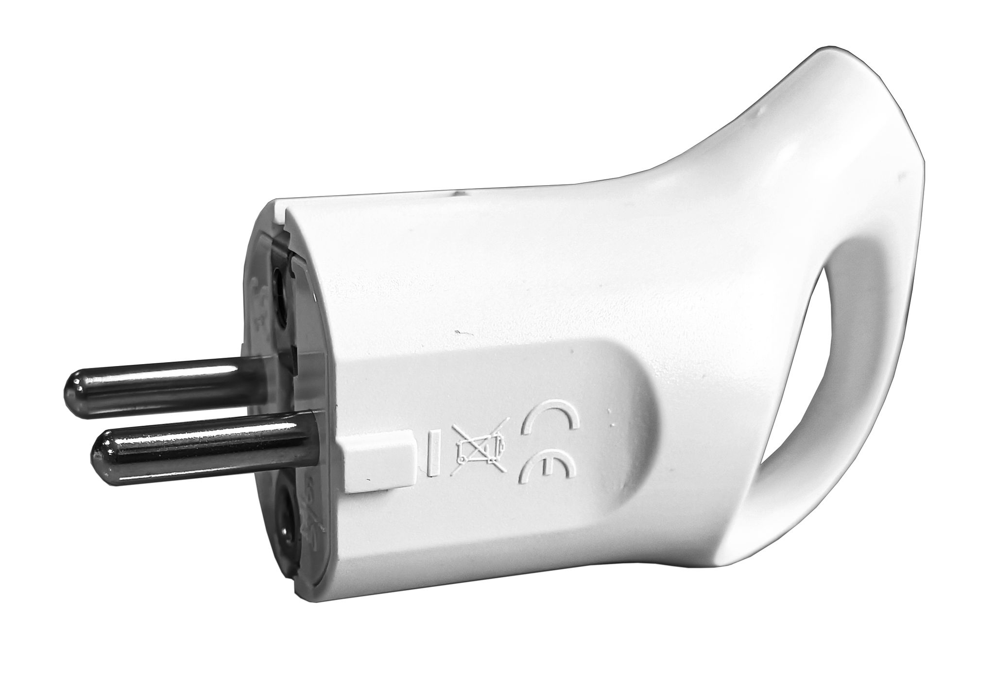 Schuko Stecker 16a Weiß