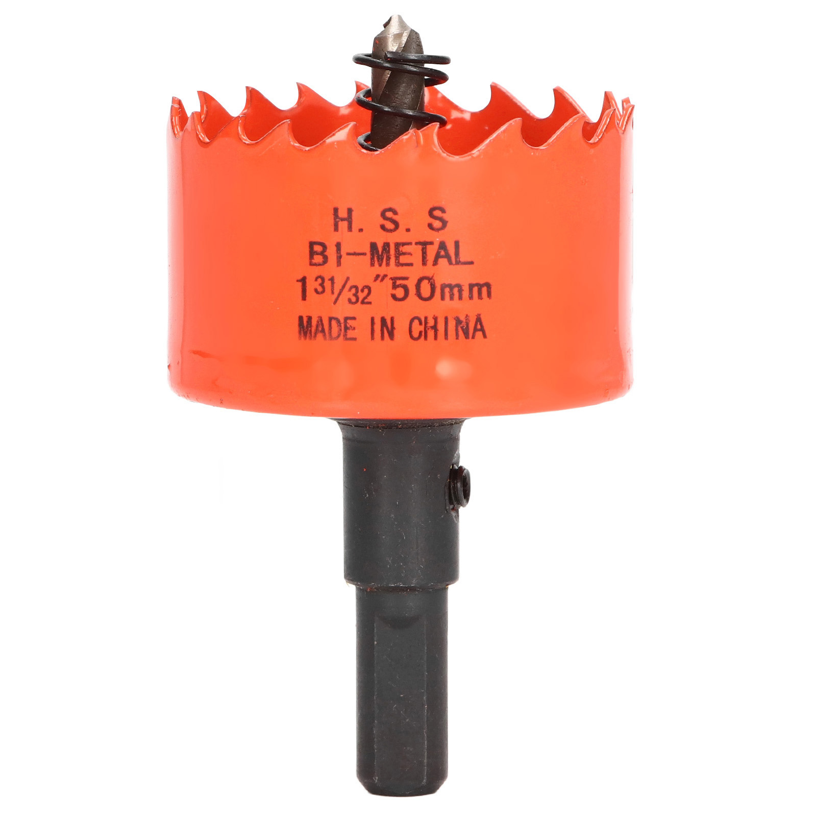 Hss-kernbohrer Mit Scharfen Zähnen, Einfache Spanabfuhr, Für Holz Und Metall, 50 Mm Mit Dorn