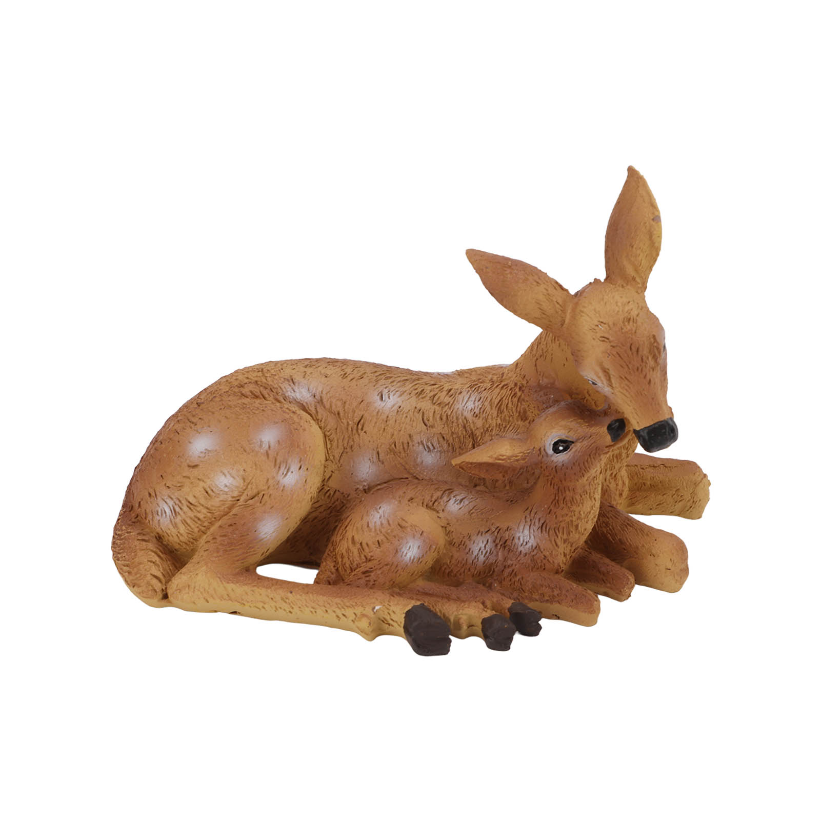 Handbemalte Hirschfigur, Realistische Details, Garten- Und Innendekoration, Originelle Geschenkidee