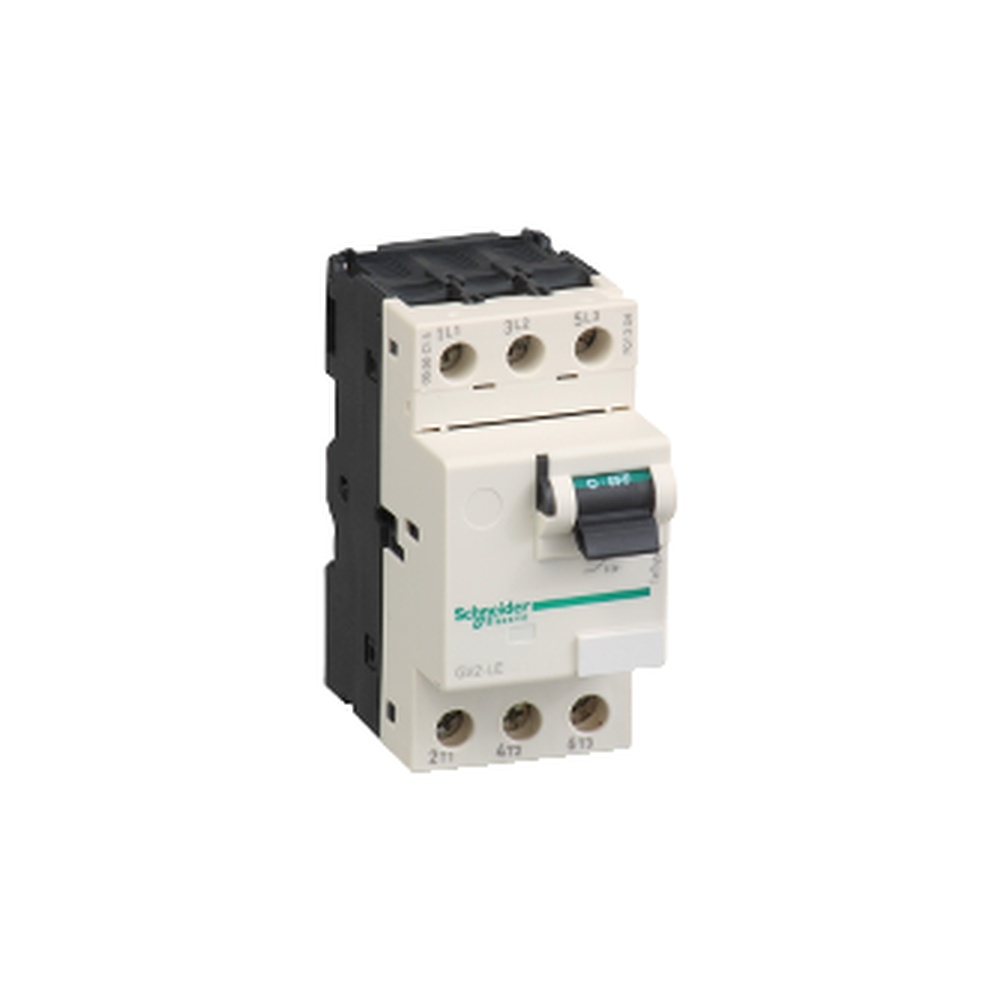 Schneider Electric Motorschutzschalter, 3p, 1a, Magnetischer Auslöser, Kipphebel Gv2le05