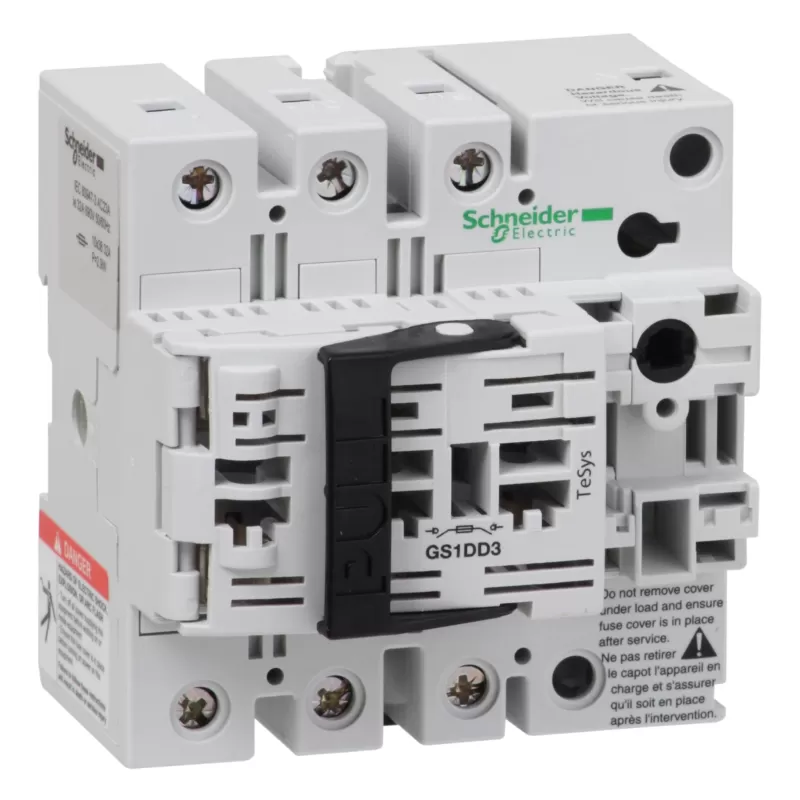 Schneider Electric Gesicherter Trennschalter-sockel Gs1 3p 3 F, Nfc, 32a Gs1dd3