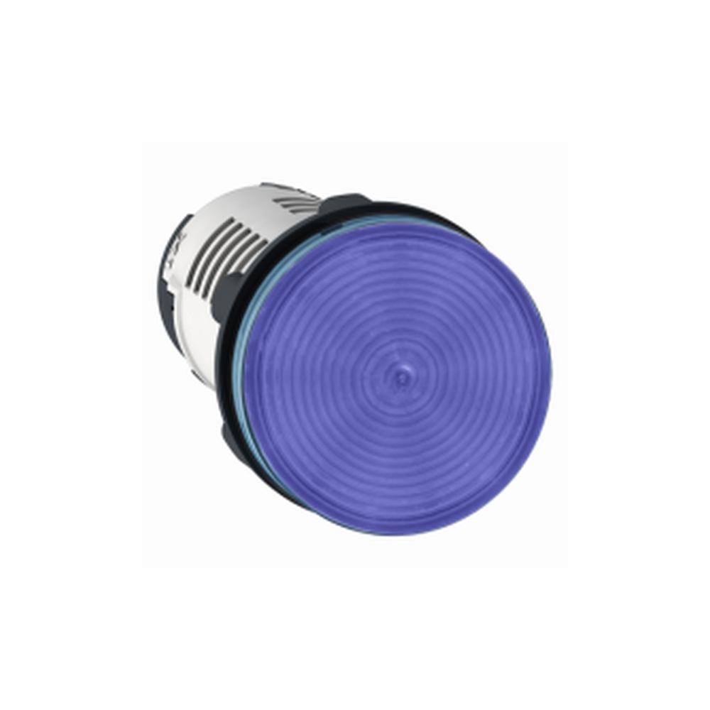 Blaue Led-kontrollleuchte 24v Ac/dc Ip65 - Wasserdicht Und 24v Spannung.