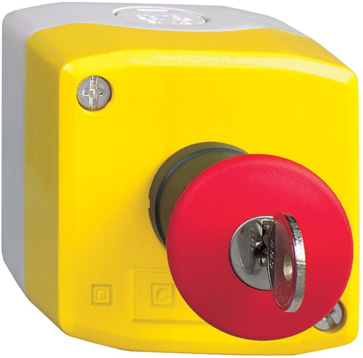 Harmony Xalk Bedienstation Mit Schutzart Ip66 Und Rotem Pilz-druckknopf Ø 40 Mm