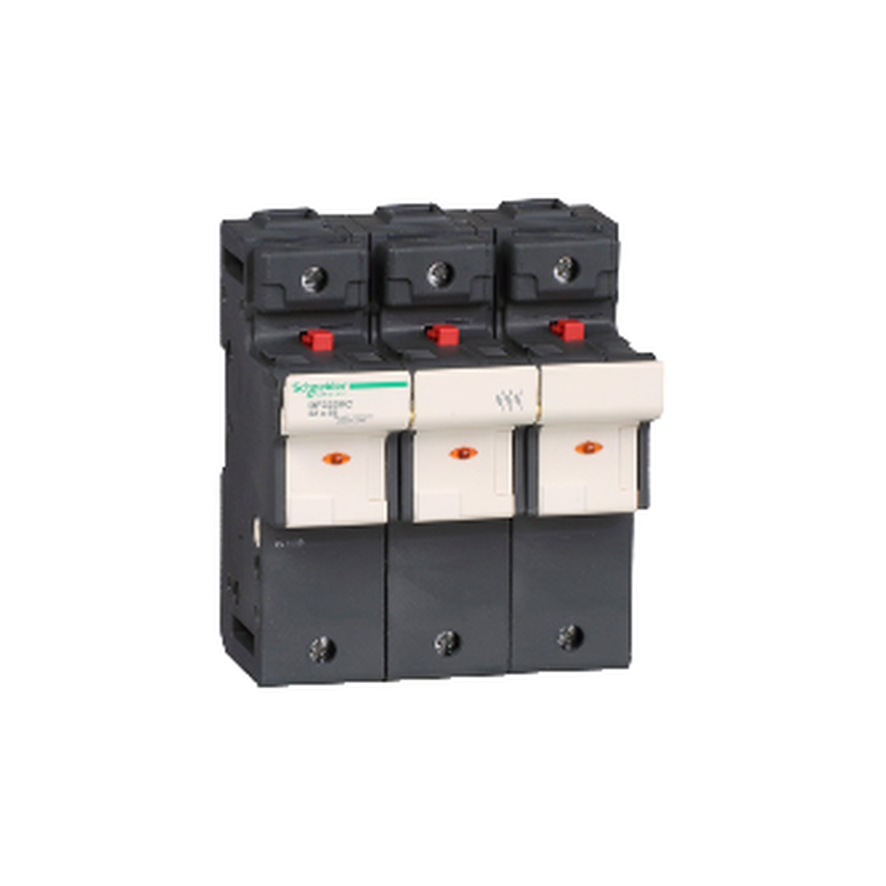 Teys 125a 3p 22x58mm Sicherungshalter Mit Durchgebrannter Sicherung Und Ip20