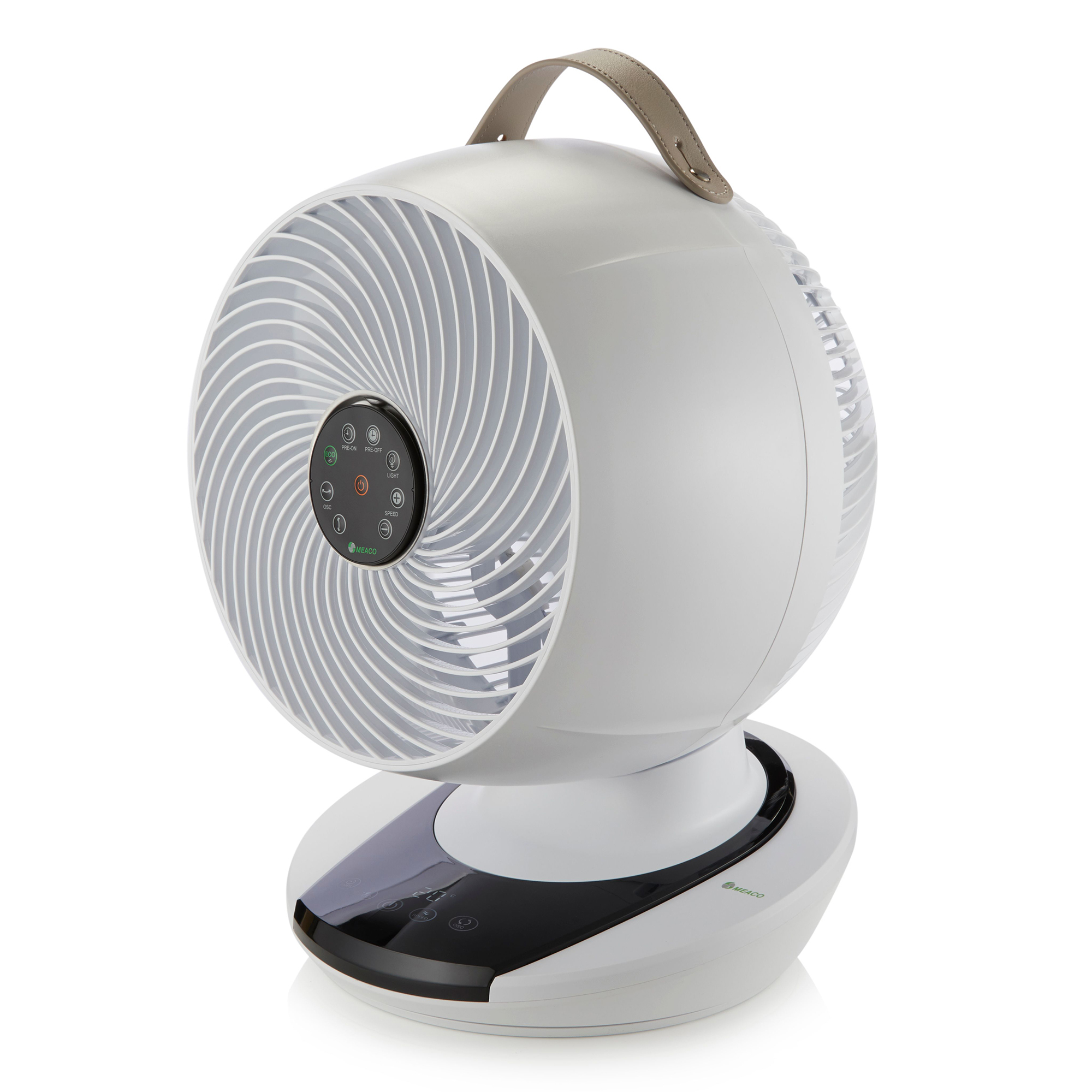 [gebraucht] Meaco Meacofan 1056, Ventilator De Luft, Ideal Für Schlaf- Und Wohnräume, Ultraleise Mit 360° Oszillation, Energiesparender De Motor, 12 Geschwindigkeiten, Remote Control, White