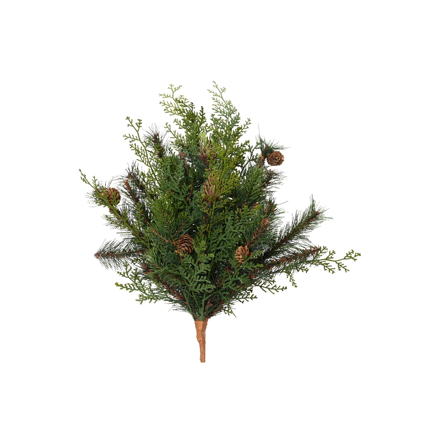 Grüner Zypressenast D20 H22 Cm