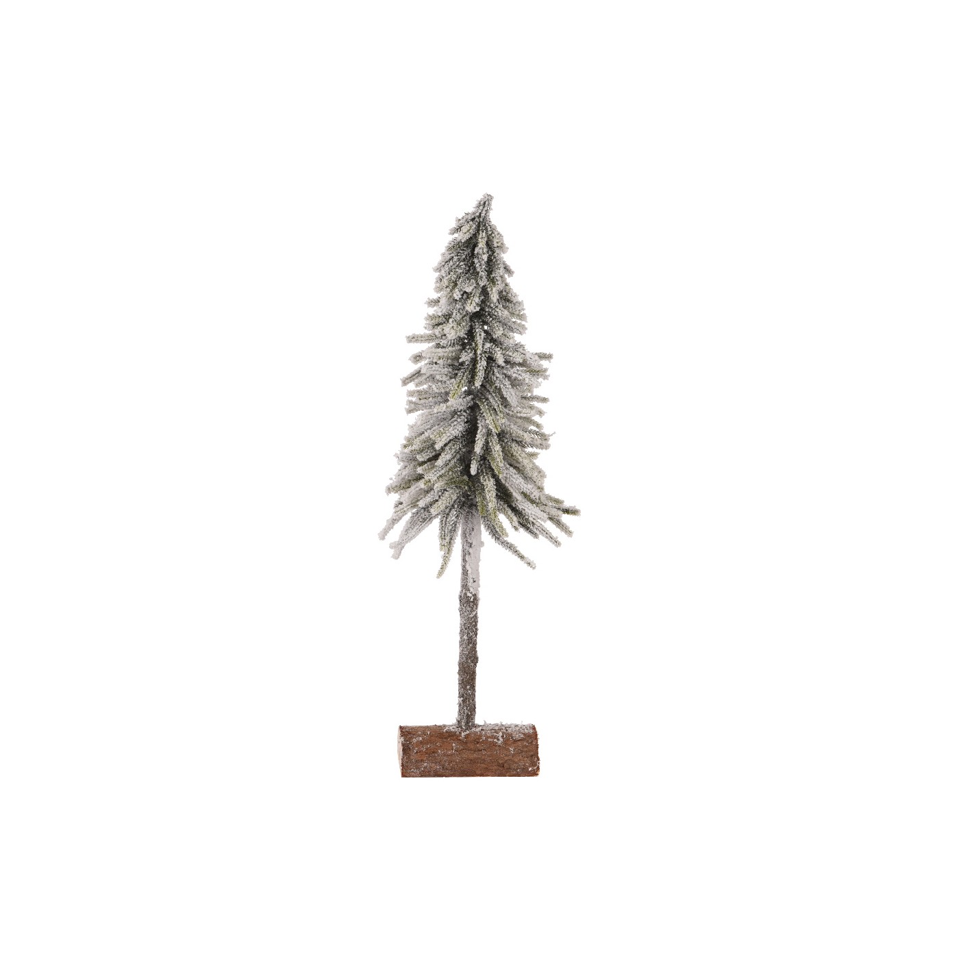 Mini Weihnachtsbaum 18 Cm Durchmesser, 60 Cm Hoch, Mit Schnee-effekt
