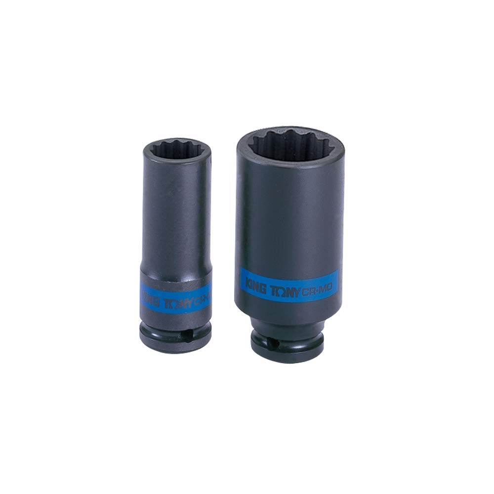 King Tony - 443010m - 12 Punkte Im Auto De Tiefschlagrohr De 10 Mm Dede 1/2 Zoll Schwarz