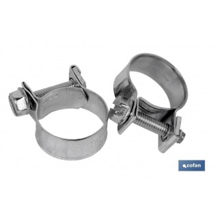 Pack Mit 50 Standard-mini-clamp 21-23 Mm