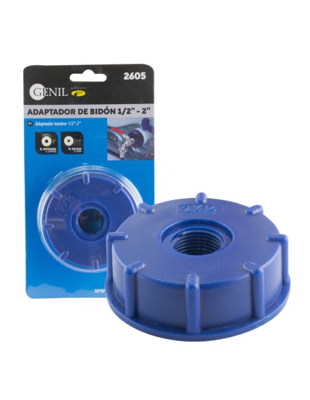 Trommeladapter - 3/4" - 2" - Korrosionsbeständig